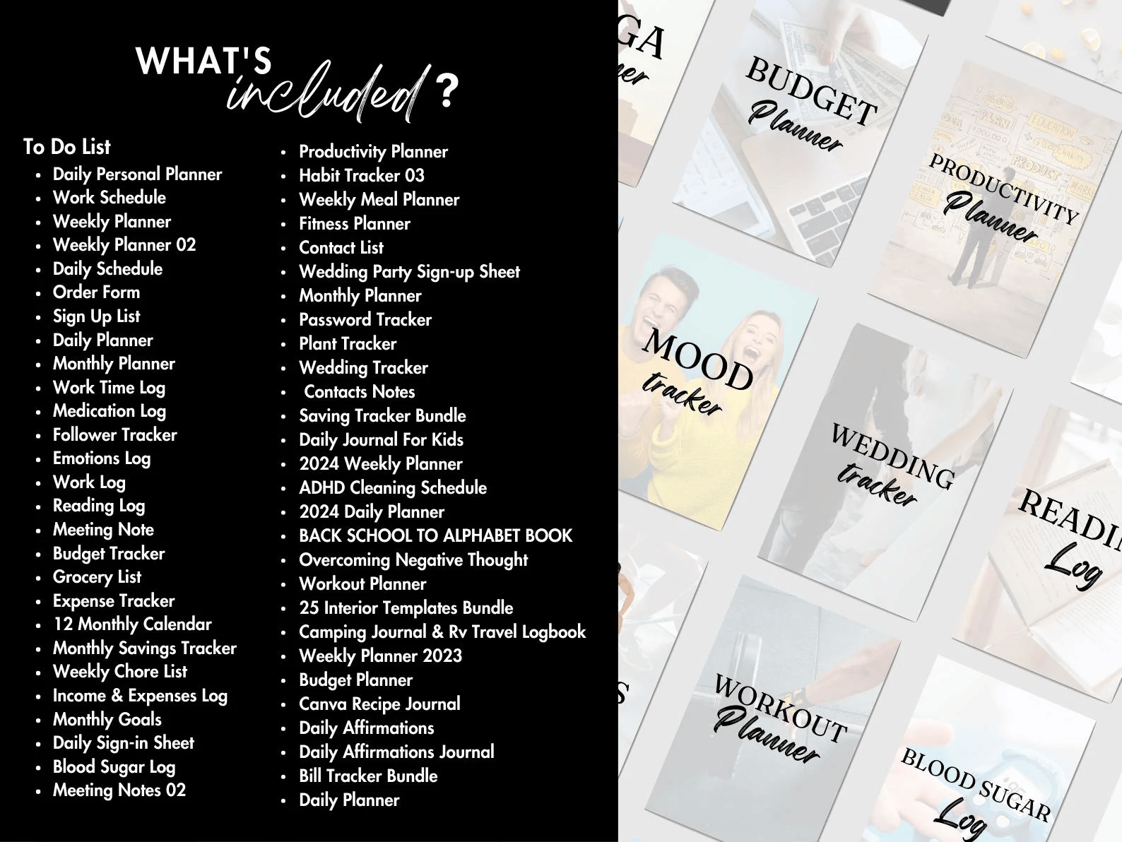 14,500+ Pages PLR Canva Template Bundle – 200 Editable Planners & Digital Templates - Image 4