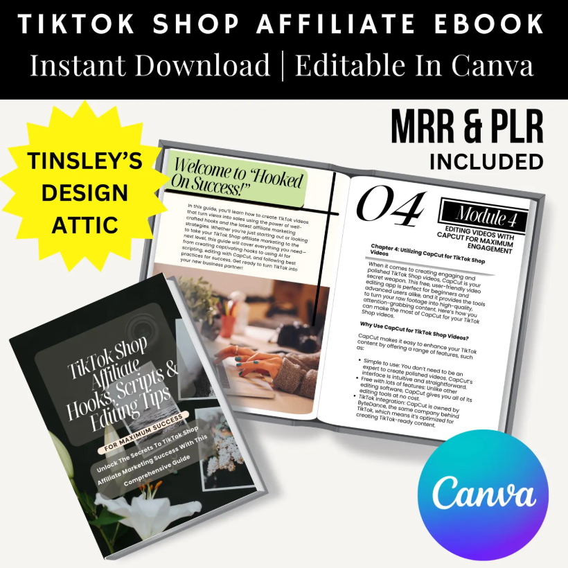 2025 TikTok Shop Affiliate Scripts & Viral Hooks Bundle | Monetize TikTok | PLR + MRR - Image 3