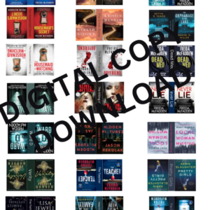 Psychological Thriller DIY MiniBooks – Printable Digital PDF for Crafting & Reading